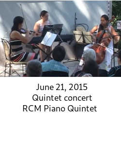 RCM Piano Quintet
