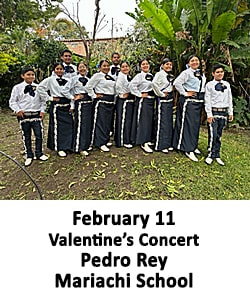 Valaentine's Concert by Local Mariachi School